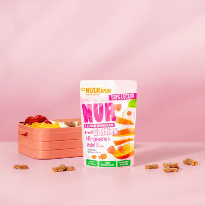 NUR Frucht Softies Himbeere & Apfel mit Crispies - Image 4