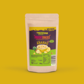 Gefriergetrocknete Ananas, kleine Stücke