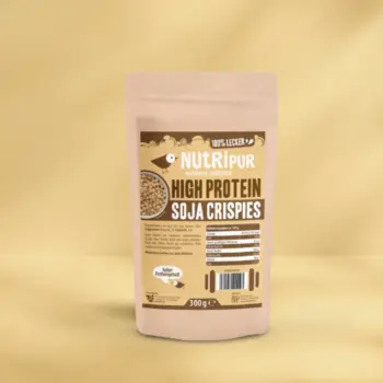 Hier ist ein Produktbild der Soja-Crispies von NutriPur.